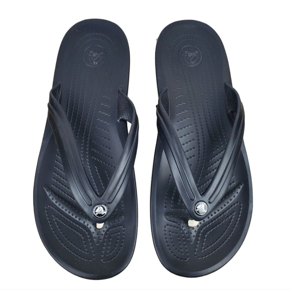 CROCS Flip Flop Sandals Black Men’s Size 11 Comfort Lightweight